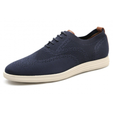 Knitted Mesh Casual Shoes Lightweight Smart casual shoes Breathable Office Walking Footwear Men Shoes XX2548-21